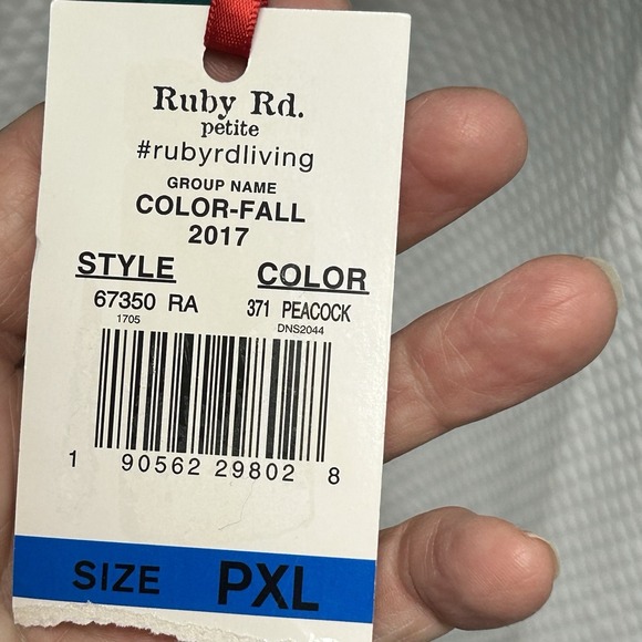 NWT‎ Ruby Rd. Shaw/Jacket Size PXL - Picture 5 of 6